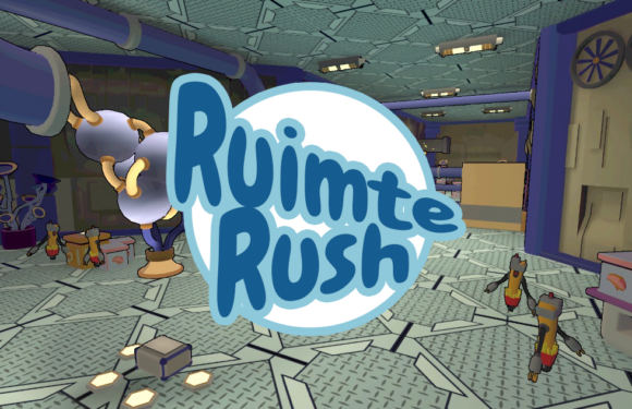 De eerste droommachine is er: de MyMachine game ‘Ruimte Rush’